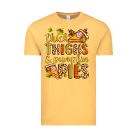 Vintage Mustard thick thighs and pumpkin pies Vintage Tee - Zillion Design Studio