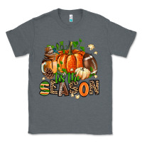 Charcoal Heather fall and american football tis the season Classic Tee - AdoDesignShop
