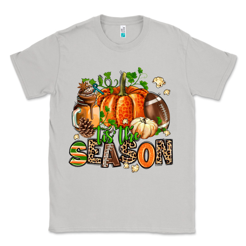 Fall And American Football Tis The Season Classic Tee by AdoDesignShop | Teevron