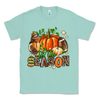 Seafoam fall and american football tis the season Classic Tee - AdoDesignShop