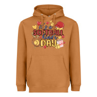 Meerkat it's a softball kinda day Heavyweight Hoodie - MaliasSmallBusiness
