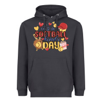 Smoke it's a softball kinda day Heavyweight Hoodie - MaliasSmallBusiness
