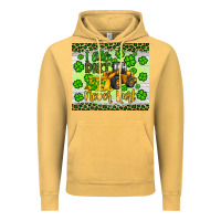 Vintage Mustard a little dirt never hurt st patrick s bulldozer Vintage Hoodie - JahusDesignShop
