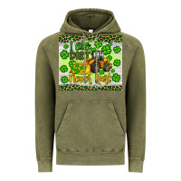 Vintage Olive a little dirt never hurt st patrick s bulldozer Vintage Hoodie - JahusDesignShop