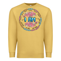 Antique Gold i am inspiration Premium Sweatshirt - MaliasSmallBusiness