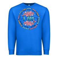 True Royal i am inspiration Premium Sweatshirt - MaliasSmallBusiness