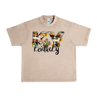 French Oak kentucky state cowhide serape cactus Urban Heavy Tee - RanaPortraitStore