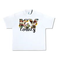 White kentucky state cowhide serape cactus Urban Heavy Tee - RanaPortraitStore