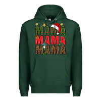 Sports Green Christmas Mama Premium Hoodie - BundleAndBundleShop
