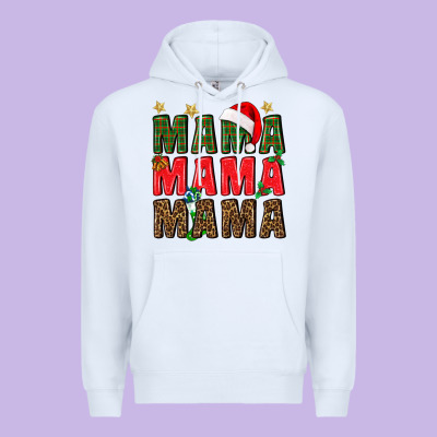 Christmas Mama Premium Hoodie Designed By Bundleandbundleshop