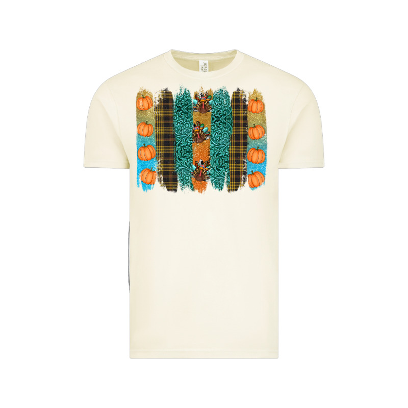 Thanksgiving Brushstrokes Vintage Tee by RanaPortraitStore | Teevron
