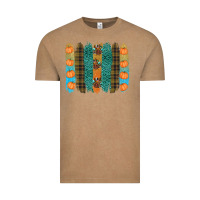 Vintage Coffee thanksgiving brushstrokes Vintage Tee - RanaPortraitStore