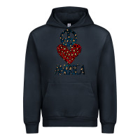 Navy Peace Love America Urban Hoodie - Bettercallsaul