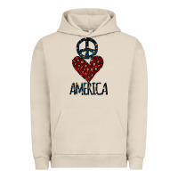Peace Love America Urban Hoodie | Teevron