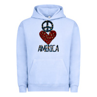 Pigment Grape Ice Peace Love America Urban Hoodie - Bettercallsaul