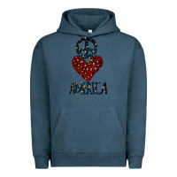 Pigment Midnight Navy Peace Love America Urban Hoodie - Bettercallsaul