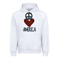 White Peace Love America Urban Hoodie - Bettercallsaul