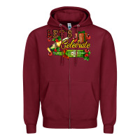 Burgundy let`s celebrate with beer bottles Zipper Hoodie - AdoDesignShop