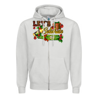 Dove Grey let`s celebrate with beer bottles Zipper Hoodie - AdoDesignShop