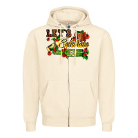 Let`s Celebrate With Beer Bottles Zipper Hoodie | Teevron