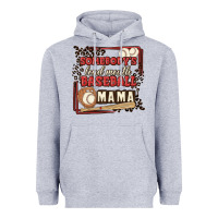 Heather Grey somebody's loud mouth baseball mama Heavyweight Hoodie - MaliasSmallBusiness