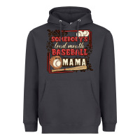 Smoke somebody's loud mouth baseball mama Heavyweight Hoodie - MaliasSmallBusiness