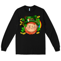 Black st patricks elf Long Sleeve Tee - AdoDesignShop