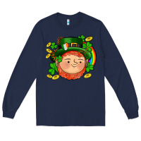 Navy st patricks elf Long Sleeve Tee - AdoDesignShop