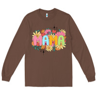 Chestnut floral mama Long Sleeve Tee - JahusDesignShop