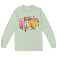 Matcha floral mama Long Sleeve Tee - JahusDesignShop