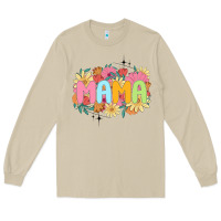 Mushroom floral mama Long Sleeve Tee - JahusDesignShop