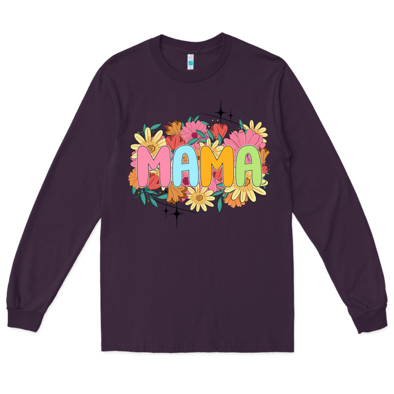 Floral Mama Long Sleeve Tee by JahusDesignShop | Teevron