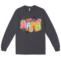 Smoke floral mama Long Sleeve Tee - JahusDesignShop