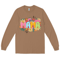 Toasted Coconut floral mama Long Sleeve Tee - JahusDesignShop