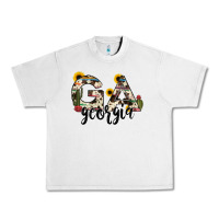Lunar Rock georgia state cowhide serape cactus Urban Heavy Tee - RanaPortraitStore