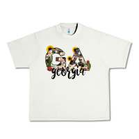 Pistachio georgia state cowhide serape cactus Urban Heavy Tee - RanaPortraitStore