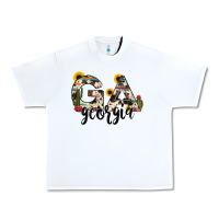White georgia state cowhide serape cactus Urban Heavy Tee - RanaPortraitStore