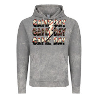 Cloud Rock game day game day baseball lightning bolt Vintage Hoodie - Zillion Design Studio