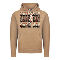 Vintage Coffee game day game day baseball lightning bolt Vintage Hoodie - Zillion Design Studio