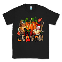 Black fall and  hockey  tis the season Classic Tee - AdoDesignShop