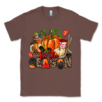 Chestnut fall and  hockey  tis the season Classic Tee - AdoDesignShop
