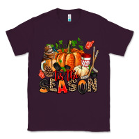 Plum fall and  hockey  tis the season Classic Tee - AdoDesignShop
