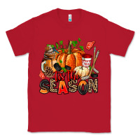 Red fall and  hockey  tis the season Classic Tee - AdoDesignShop