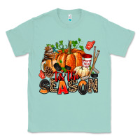 Seafoam fall and  hockey  tis the season Classic Tee - AdoDesignShop
