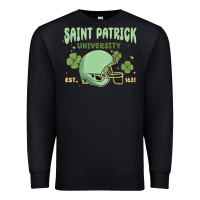 Black saint patrick university Premium Sweatshirt - MaliasSmallBusiness