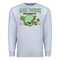 Heather Grey saint patrick university Premium Sweatshirt - MaliasSmallBusiness