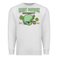 Oatmeal Heather saint patrick university Premium Sweatshirt - MaliasSmallBusiness