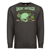 Smoke saint patrick university Premium Sweatshirt - MaliasSmallBusiness