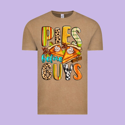 Pies Before Guys Vintage Tee Designed By Zillion Design Studio