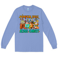 Colony Blue pumpkin spıce jesus christ coffee cups Long Sleeve Tee - AdoDesignShop